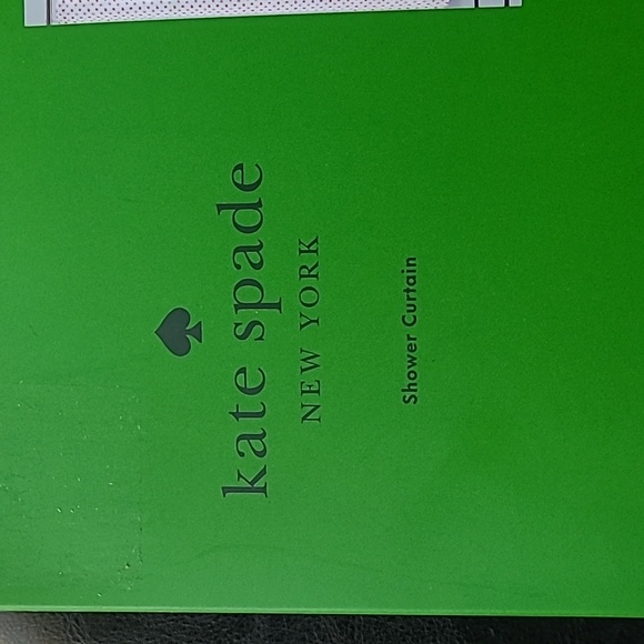 ♠️Kate Spade Shower Curtain - Picture 4 of 5